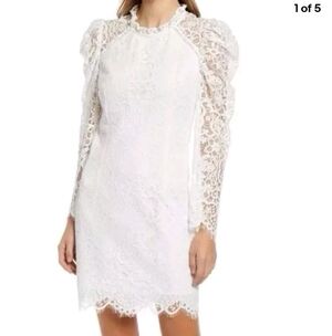 Lilly Pulitzer White Lace Dress